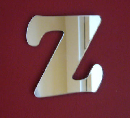 Letter Z Mirror